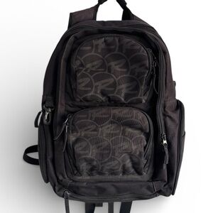 New Rossignol Ski Snowboard Backpack Travel Pack School Bag Black Logo Print